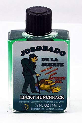 1 komad brybradan Lucky Hunchback ulje / jorobado de la suerte aceite 1/2 fl oz 14.7ml