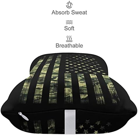 Camo USA zastave Jastuk za automobile 2 Jastuk za auto glavne grede u obliku kostiju jastuci za putni