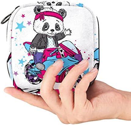 Panda Riding motor torba za šminkanje torbica sa patentnim zatvaračem putni kozmetički Organizator za žene i