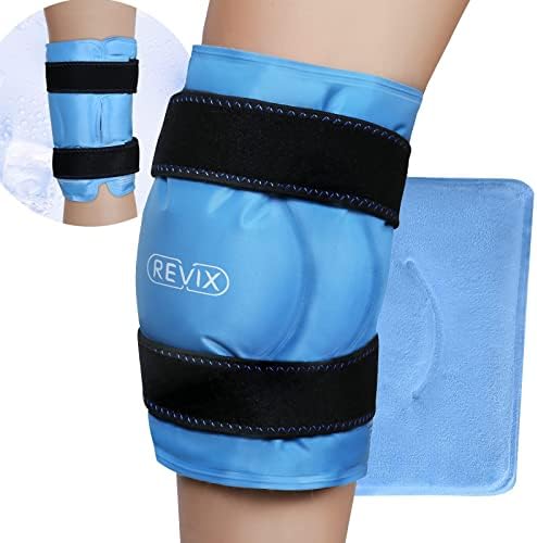 REVIX XL Paket leda za koljena omotajte se oko cijelog koljena nakon operacije i XL Paket leda za ramena