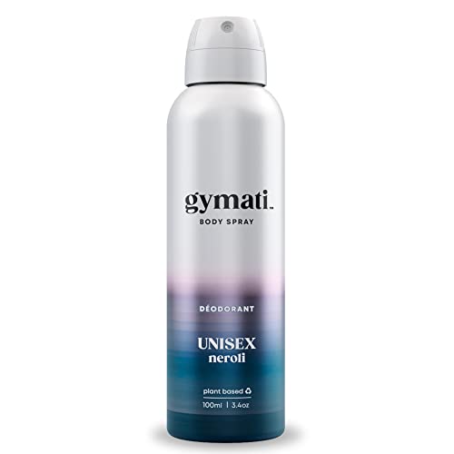 Dezodorans bez aluminija sprej za tijelo za fitnes by Gymati, na biljnoj bazi & Vegan, 24h zaštita od mirisa-UNISEX