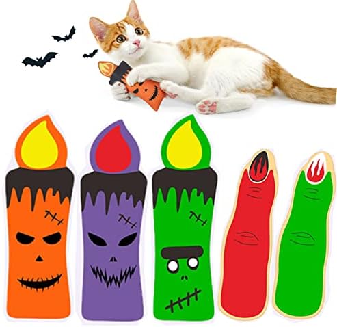 Igračke za mačke u zatvorenom prostoru-5kom Devil Candle & finger Kitten Cat Nips Toy - mačka Kicker