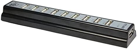 ZSEDP Plastic Splitter Hub mobilni kabl za punjenje adapter Charger10 Port tastatura U-disk miš USB