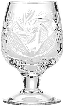 WORLD GIFTS elegantna i moderna ruska Kristalna čaša za piće za dom, zabave i događaje - 1.7 oz, Sherry
