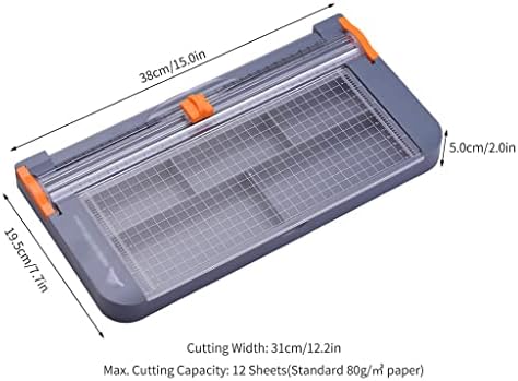 MJWDP multifunkcionalni okvir za odlaganje A4 papir trimer papir rezač papira 31cm Duljina rezanja