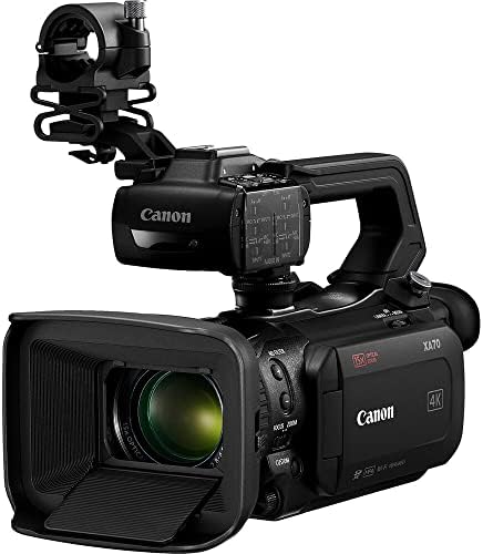 Kamkorder Canon XA70 UHD 4K30 sa dvostrukim pikselom Autofocus + 64GB kartica, dodatna baterija,