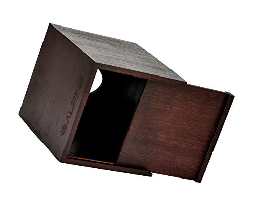 Alpska industrija Drvena kutija za tkivo tkiva od bambusa - ekološki povukli Cube Dispenser - ukrasni