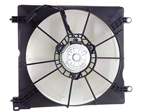 EVAN FISCHER Hladni ventilatorski skup ventilatora od 2 kompatibilan sa 2015-2020 Acura TLX, FITs