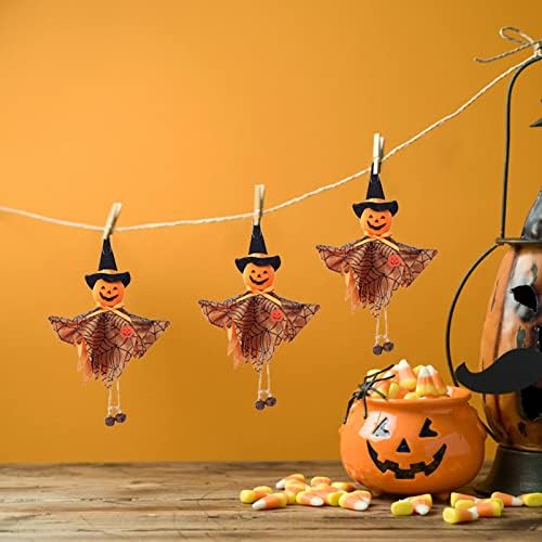 Krakore za Noć vještica Halloween bundeve vještica lutka privjesak za lutke za unutarnju i vanjsku