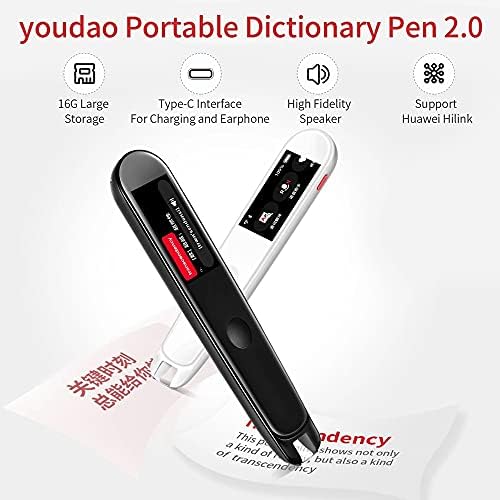 Wetyg prijenosni rječnik olovka za skeniranje teksta čitanje prevoda olovka En jezik prevodilac uređaj sa Touchscreen
