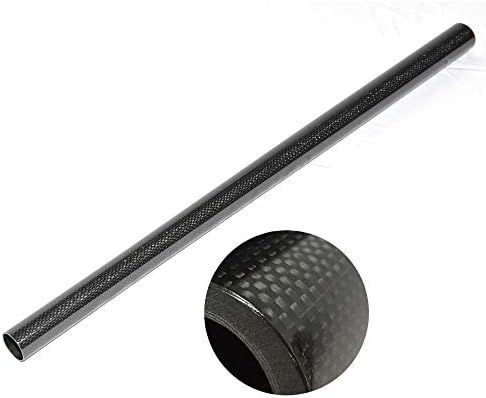 Abester 1kom od 10mm karbonskih vlakana cijev Od10mm x ID6mm ID x 1000mm 3k sjajni običan Roll umotan štap