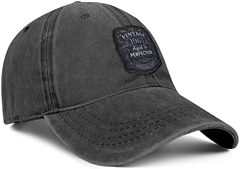 60. rođendanski pokloni Vintage 1963 šešir Retro bejzbol kapa za 60. rođendan za muškarce i žene