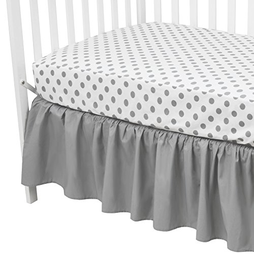 Američka kompanija za bebe prirodni pamučni pamuk Percale opremljeni lim za krevetić za standardne