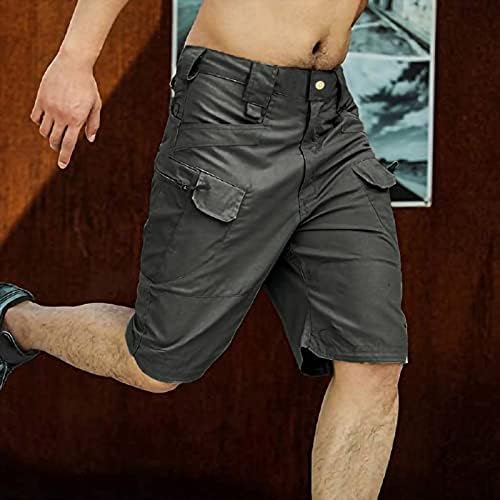 Muški planinarski teretni kratke hlače Brze suhi atletičke putne hlače za muškarce s više džepom