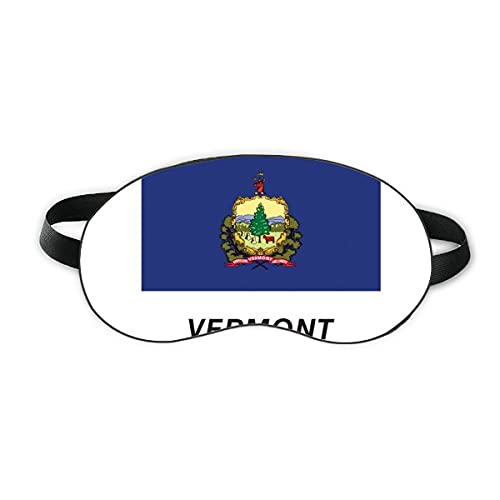 Profil zastava Vermont Flag Sleep Eye Shield Soft Night Poklopac za sjenilo