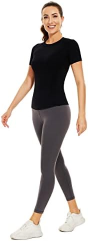 Mathcat Bearux majice za žene za žene dugih rukava Yoga vrhovi sportski trkački košulju prozračni
