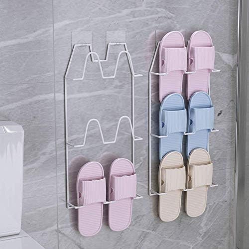 WHLMYH Jednostavni stil cipela, 3 sloja kupaonica stalak za klizanje, odvod, kutija za odlaganje
