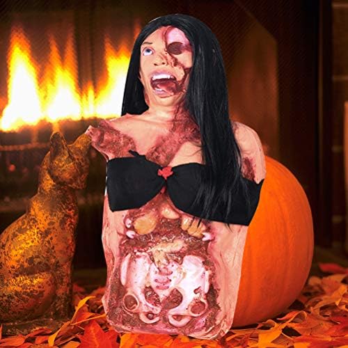 Amosfun Halloween Rotten Hemen Corpse Horror Horror Hanging Krolowy Corpse Body Ornamenti Okvir za zabavu