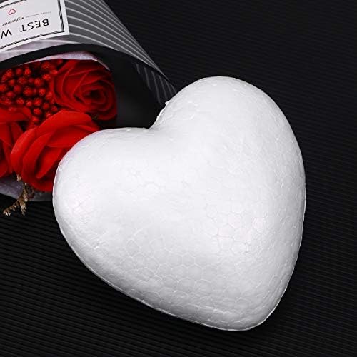 Napunice za čarape 3pcs Craft pjena srca u obliku pena u obliku srca za umjetnost i zanat Koristite