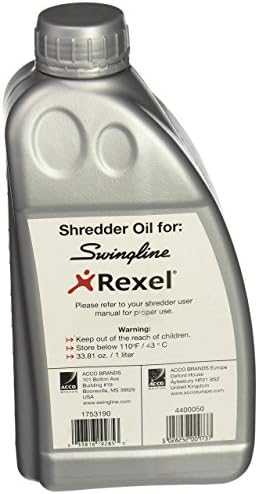 GBC Shredder ulje, za rezače usklađene sa TAA, 1 litar