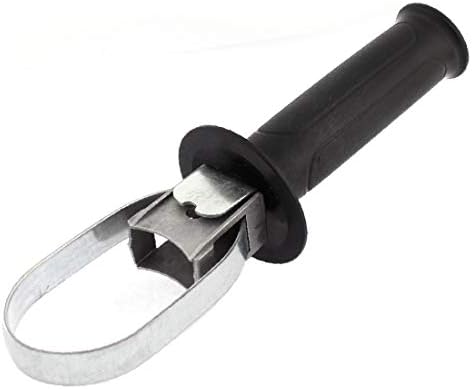 X-DREE podesivi 8mm prečnik navoja električni čekić prednja ručka Crna (Podesiva 8mm Diámetro del hilo