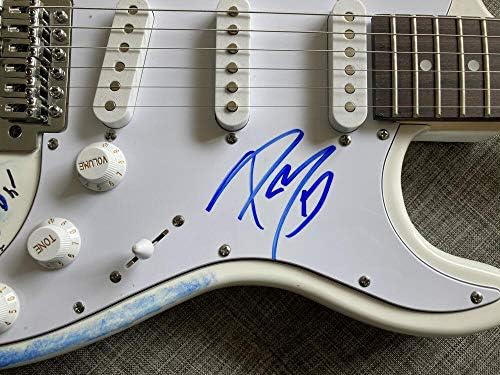 Post Malone Potpisan autogram po mjeri pune veličine Ručno oslikano nevjerojatna gitara coa