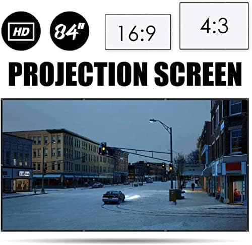 Projekcijski ekrani, vanjski ekran projektora 16: 9 Projektor Jednostavan zaslon za zavjesu