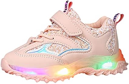 Sinija dječaci djevojke LED tenisice trepere cipele koje rade atletske cipele prozračna lagana za