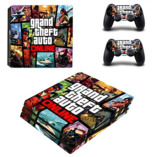 Za PS4 Normal - Igra Grand GTA Theft i auto PS4 ili PS5 naljepnica za kožu za PlayStation 4 ili 5 konzola i