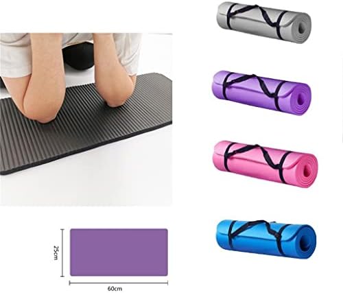 ADSRB debela i izdržljiva prostirka za jogu za sport za fitnes prostirka protiv klizanja za mršavljenje Fitnes