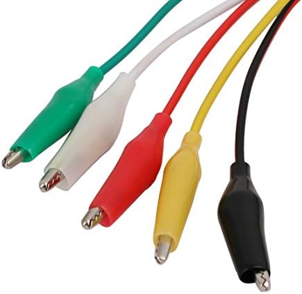 Aexit 7pairs testeri sa aligatorom konektorske kabel višebojne Jumper žice test vodi 0,5m dužine w 1m tester