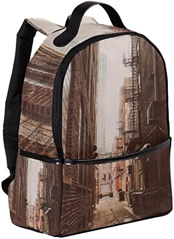 VBFOFBV ruksak za žene Daypack backpad backpack Travel Casual Torba, slikovna stara ulica