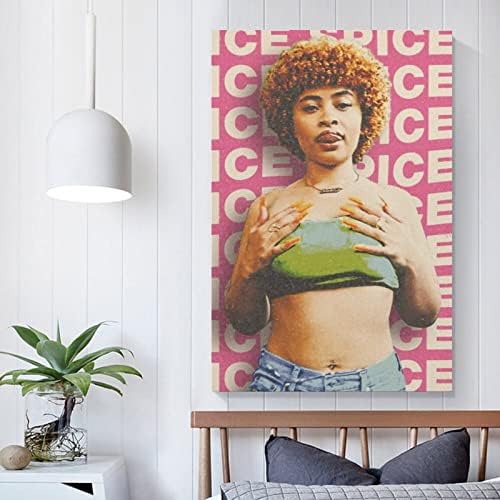 Ice Spice Poster za sobu estetski Posteri & štampa na platnu zid Art posteri za Bedroom12x18inch