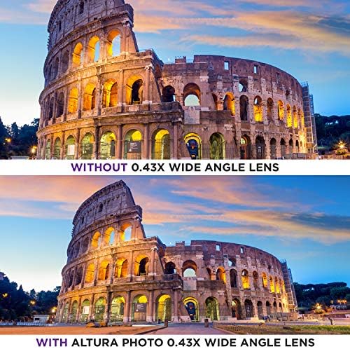 55MM 0.43 x Altura Photo Professional HD širokougaoni objektiv za Nikon D3400, D3500, D5500, D5600
