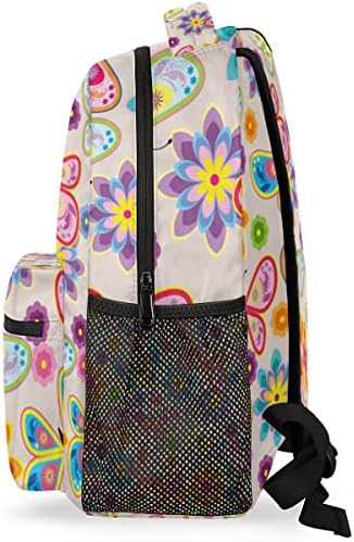 Šareni leptir Print laptop ruksak za prijenosnu tabli Basični trajni paket dnevnih kapaciteta Osnovni pribor