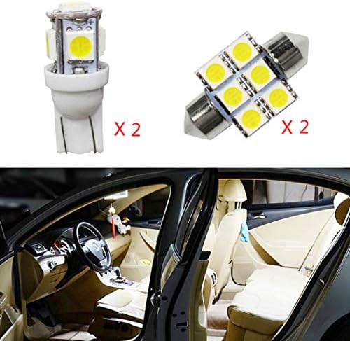 za Honda CRV 2010-2012Ekmely Bright Svijetle žarulje LED čipseta za unutrašnje svjetlo za automobile Dome