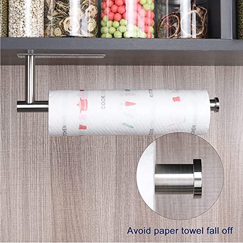 Držač ručnika na papiru pod kabinetom Wall Mount Papir ručnici Nosioce Rolls Paper Twir Rac za kuhinjsku