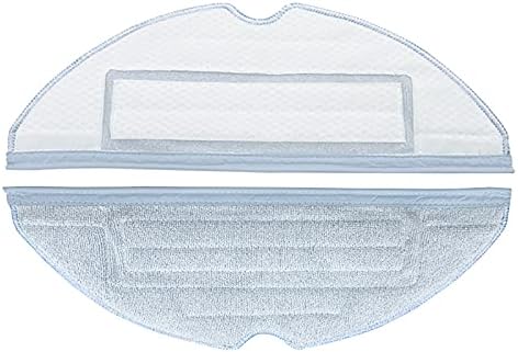 HUAYUWA Zamjenski jastučići za čišćenje krpe od mikrovlakana odgovaraju za Roborock T7S T7S Plus
