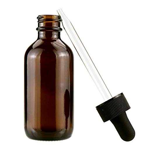 Kingrol 30 pakovanje amber staklene boce sa staklenim kapljicama za oči, 2 boce od kapljica za esencijalne