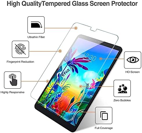 Procesor LG G Pad 5 10,1 inčni paket slim futrola sa LG G Pad 5 10.1 Zaštitnik zaslona 2019