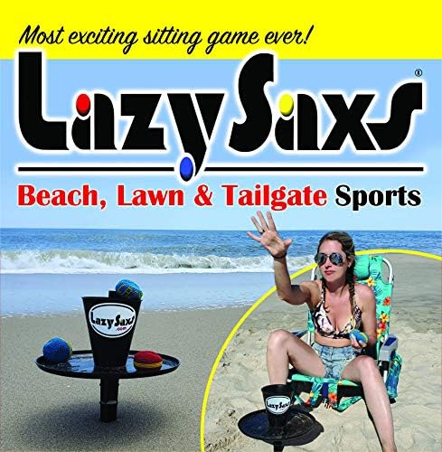 LazySaxs Seditting igra za plažu, vrata prtljažnika, kampiranje, park, dvorište, u zatvorenom prostoru i na otvorenom