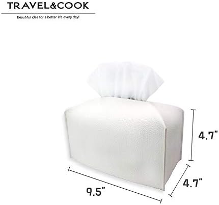 Pravougaoni PU kožni držač kutije za maramice za lice / dekorativna pravougaona kvadratna kutija