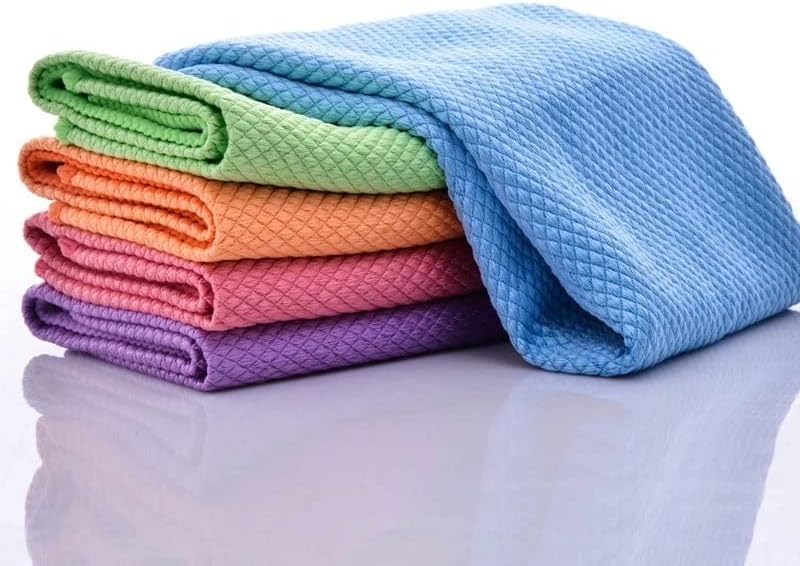 Miaohy mekani ručnik za ručnik od mikrovlakanja upijajućih stakla Krpa za čišćenje kuhinje čišćenje obloge ručnika