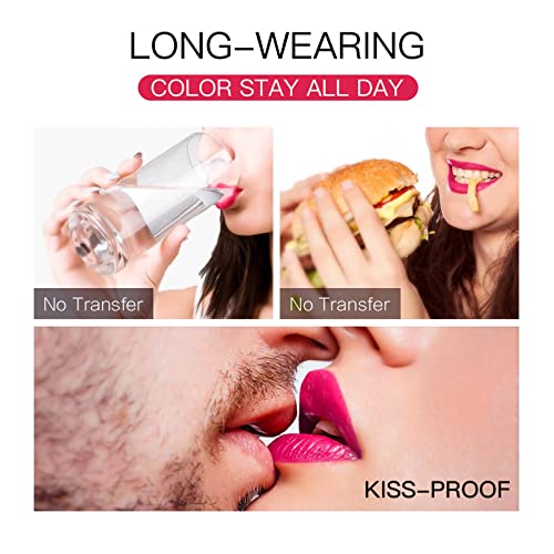 Xiahium Lip Gloss Roller Ball za djevojčice Gloss Lip Gloss Velvet Liquid ruž za usne kozmetika Classic