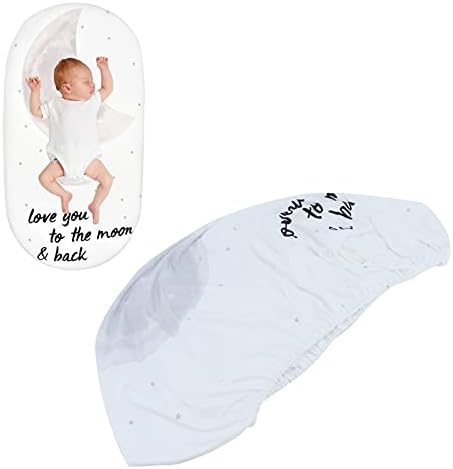 Opremljeni lim baby bassinet, brusni vuneni listovi za bebe za dječje krevete