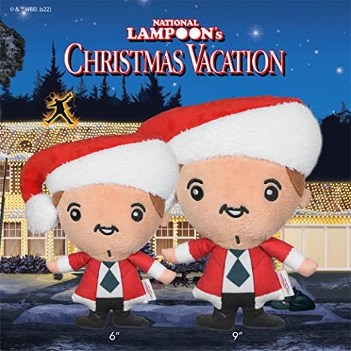Warner Bros National Lampoon's Božićni zamotač za božić za pse 6 Holiday plišani škripac Clark