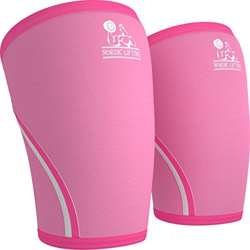 Nordijski rukavi za podizanje koljena XLarge Pink Bundle sa Girjama 35 lb