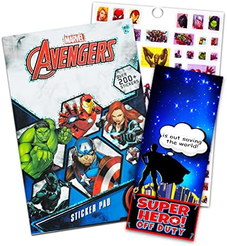 Marvel Avengers Tote Bag set za djecu, odrasli ~ 4 PC paket sa 2 velike vrećice za višekratnu upotrebu,