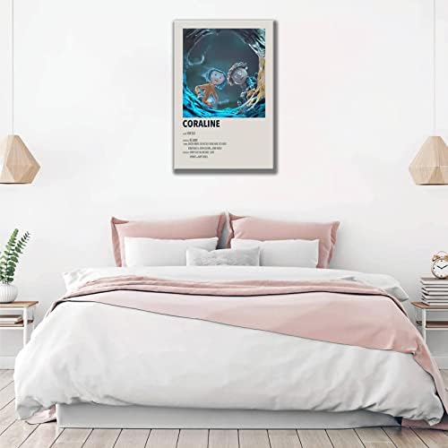 XUEMEI Anime film Coraline Poster platno Art Prints Slike Slike moderni stilovi za kućnu kancelariju dnevna