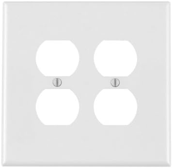Leviton 88116-W 2-banda, jumbo izlazna stakla, bijela